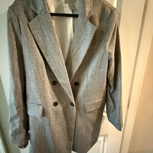 H&M Classic Gray Blazer